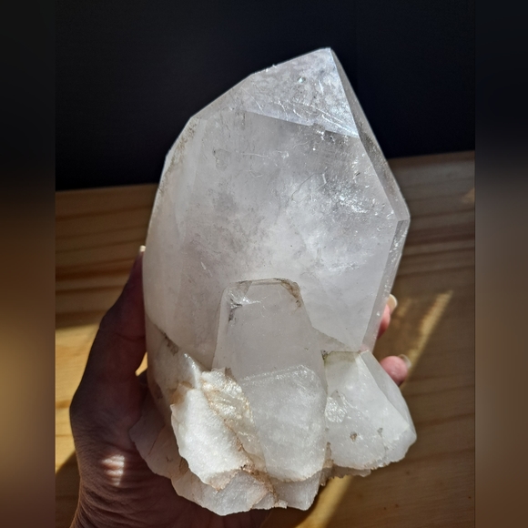 Large Quartz Crystal Point - Picture 3 of 8
